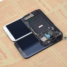 Телефонные жк дисплеи для Samsung Galaxy Note 2 Note2 N7100 N7105 Super AMOLED дисплей с