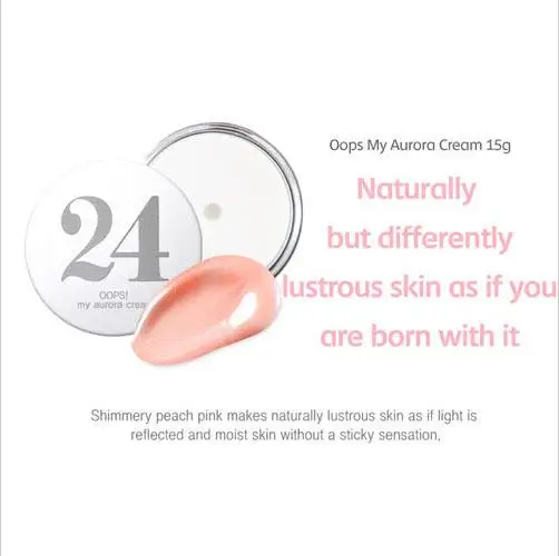 Beste BERRISOM Oops Mijn Aurora Crème Gezicht Make (Gezichtscrème + BB Cream) Dual functionele 3D Gezichtscrème fleuren Huid Hydrateren