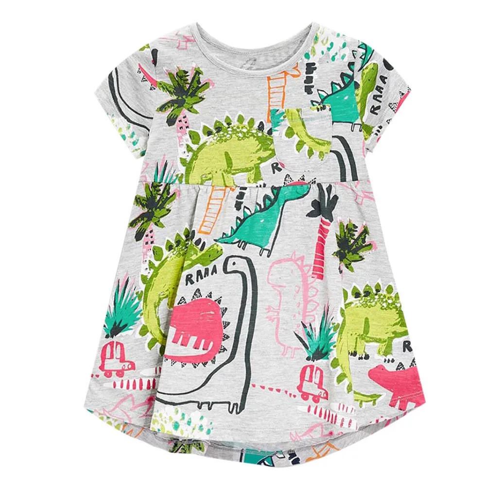 dinosaur baby dress