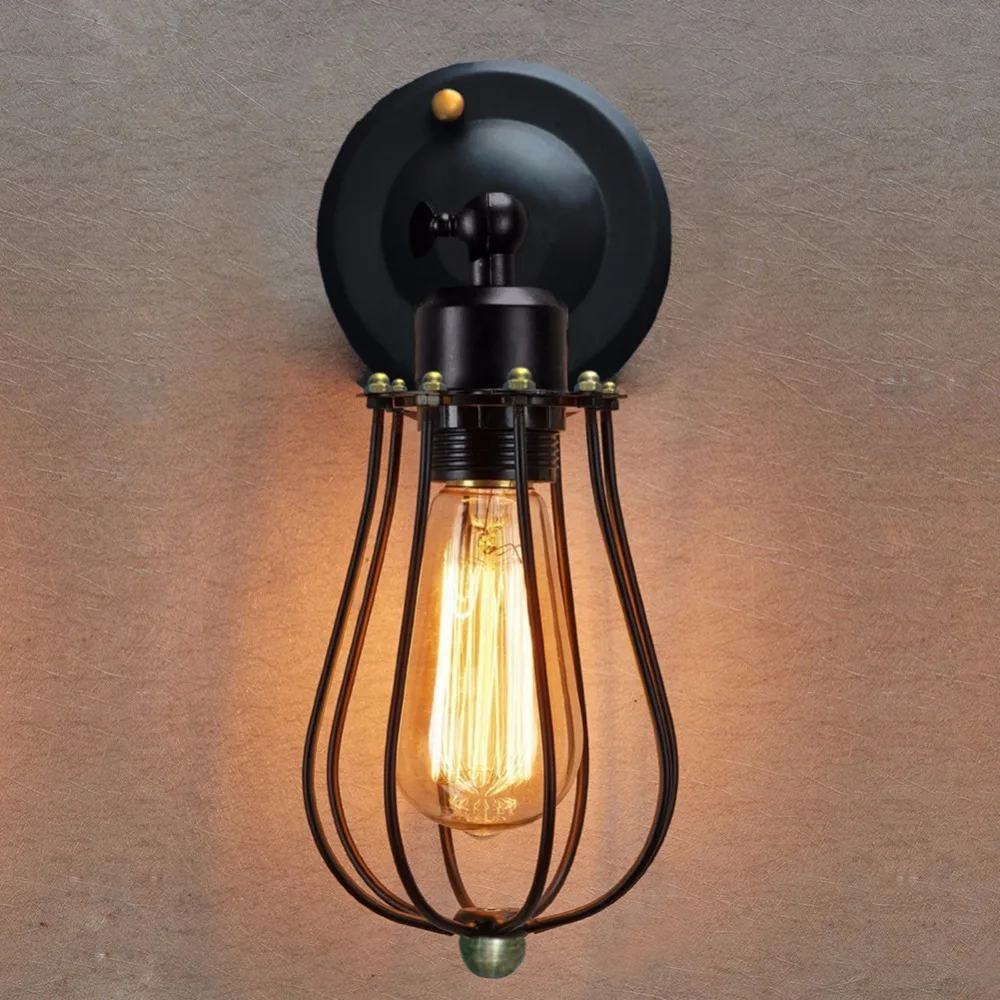 Rustic Modern Sconce Fitting Fixture Retro Industrial Vintage Wall Light Lamp 