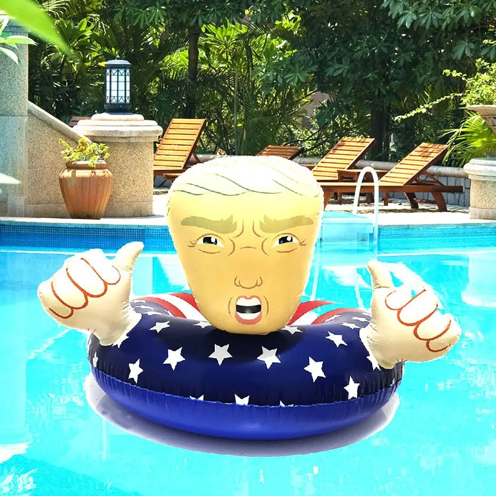 Трамп бассейн поплавок надувной плавательный круг Дональд Трамп поплавки для бассейна