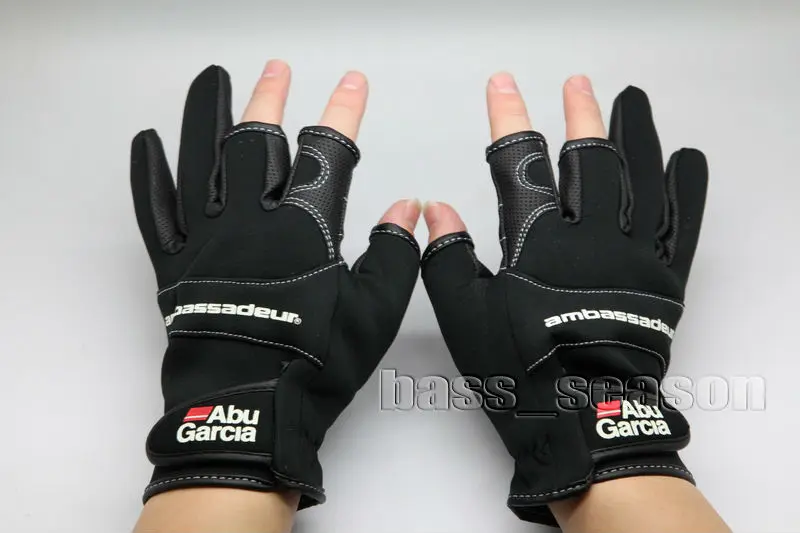 

2016 Abu Garcia Fishing Gloves Gripping Hunting Gloves Size XL Free Shipping