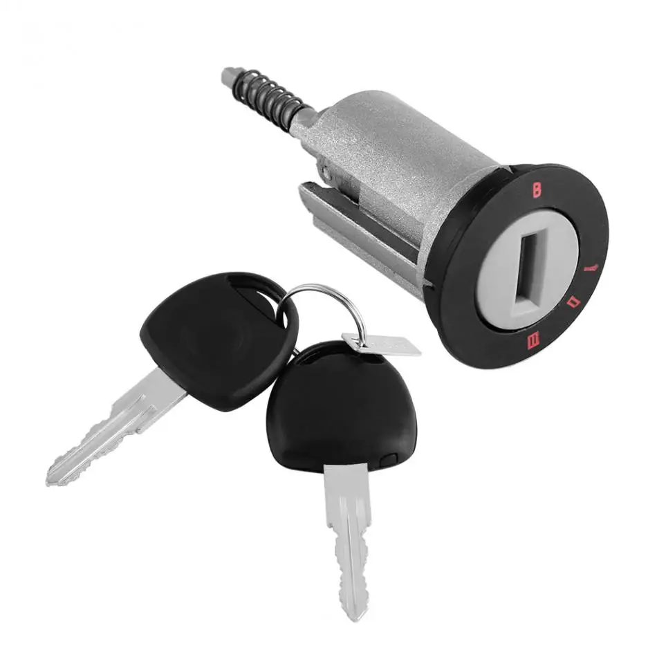 Car Ignition Lock Barrel with 2 Keys For VAUXHALL ASTRA CORSA ZAFIRA