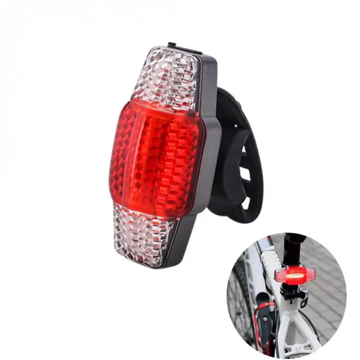 Flash Deal Hot Selling USB Rechargeable Bicycle Rear Light Cycling LED Taillight Waterproof Mountain Road Bike Lamp 2