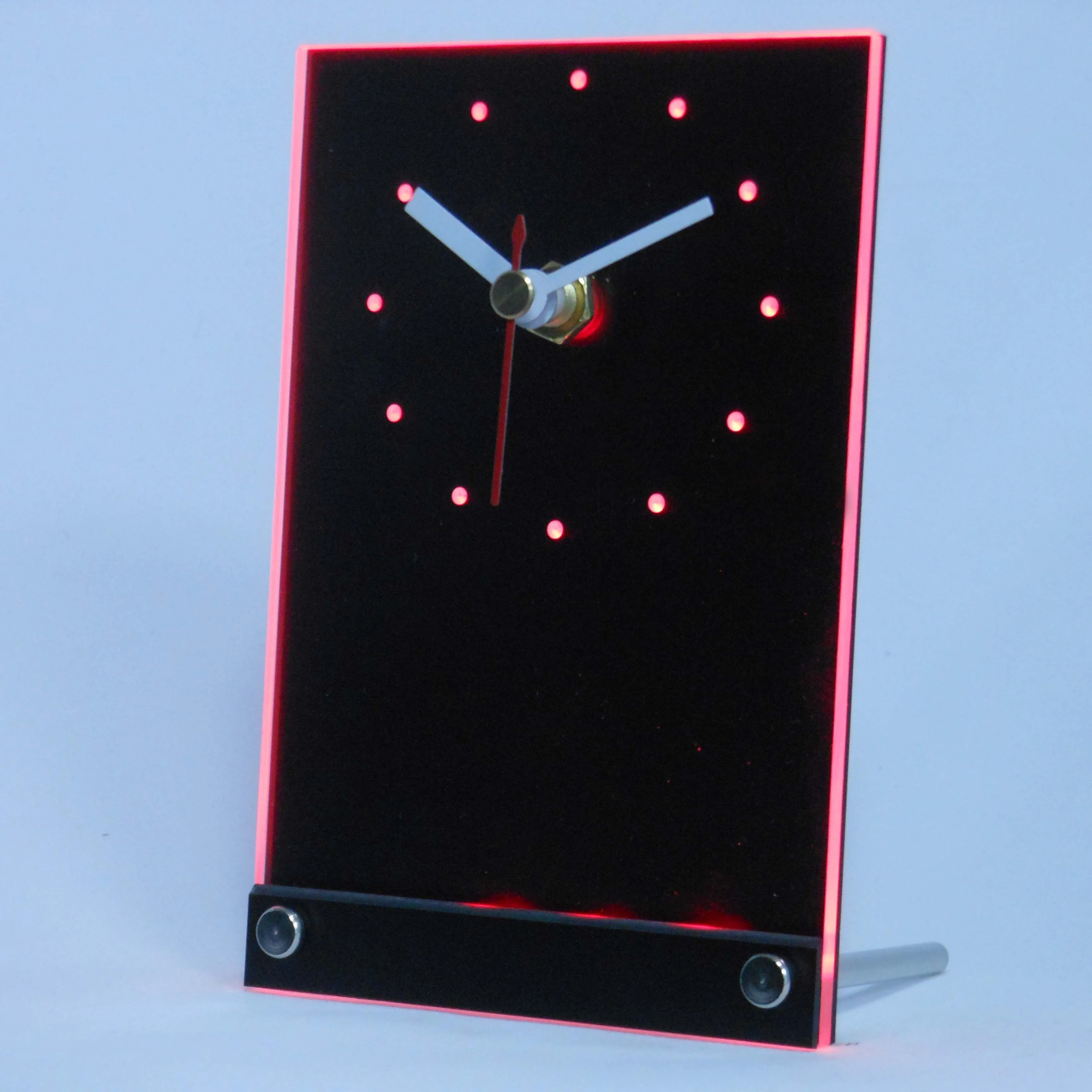  tnc-tm Custom Made Your Own Design 3D LED Table Desk Clock