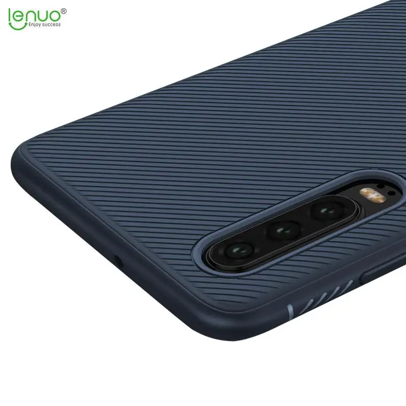 

Huawei P30 Case Cover Lenuo TPU Slim Shock Absorption Flexible Soft Protective Casing Case for Huawei P30 Pro