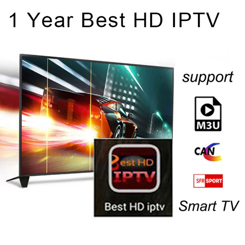 

1 Year Arabic French UK Europe IPTV Italy code 2000+ Channels for Android USB Wifi TV Box