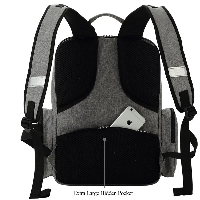 Lekebaby сумка для подгузников Детская сумка для беременных сумка-Органайзер на плечо дорожная сумка Большая вместительная сумка для мам