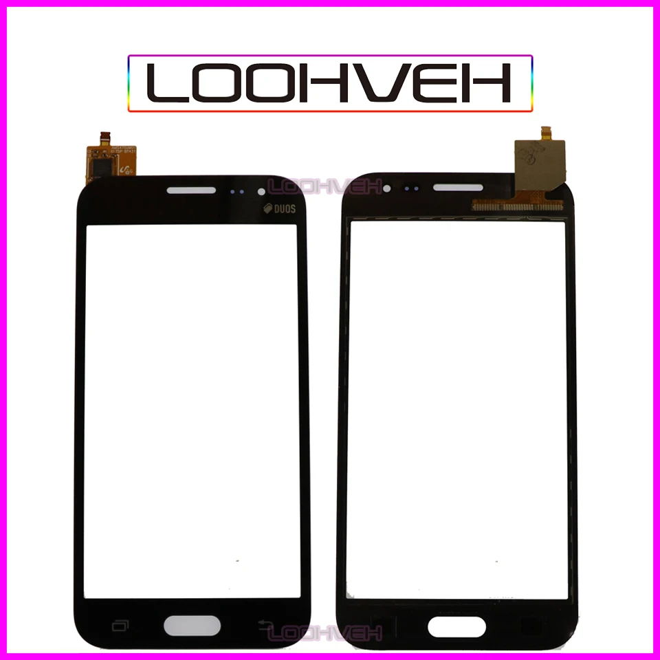 10 шт./лот 4 7 дюйма для Samsung Galaxy Duos J2 J200 сенсорный экран дигитайзер Переднее стекло