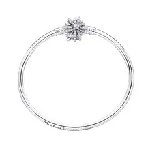 Ajax Модный женский подарок браслет Настоящее серебро 925 пробы серебряные украшения-шармы браслет