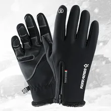 CHERRYSS зимние лыжные перчатки водонепроницаемые ветрозащитные перчатки для сноуборда с сенсорным экраном мотоциклетные флисовые термоперчатки для катания на лыжах мужские и женские перчатки