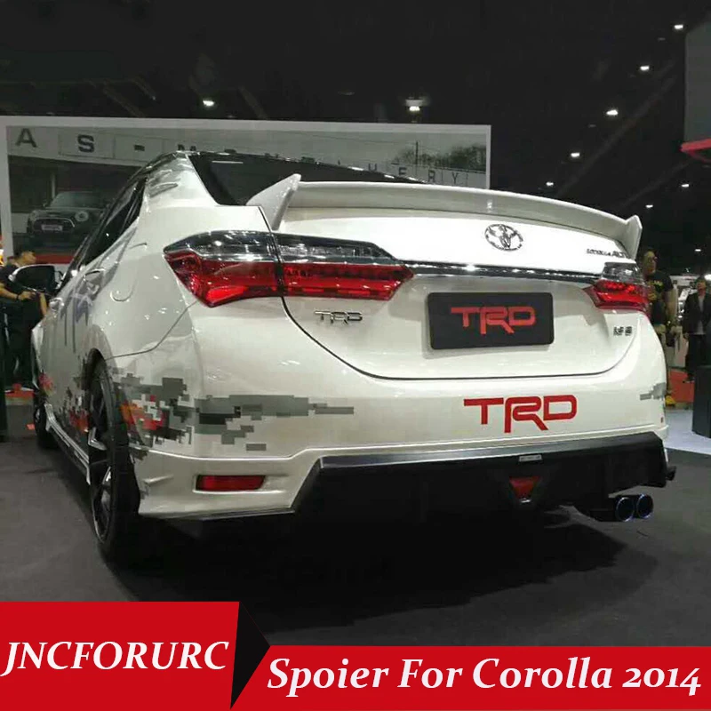 Buy JNCFORURC Rear Trunk Car Spoilers Wings For Toyota Corolla 2014