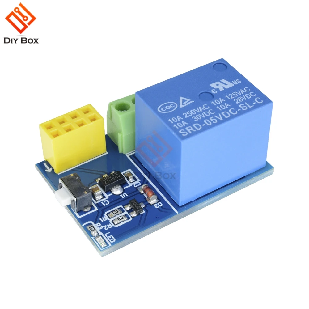 ESP8266 ESP01 S 5 В Wi Fi релейный модуль для Arduino ESP01S Things умный дом пульт дистанционного
