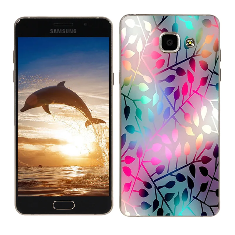 Чехол для телефона s для samsung Galaxy A3 A5 TPU Fundas Para Coque чехол для телефона с ночной росписью для Galaxy A7 Shell - Цвет: 04