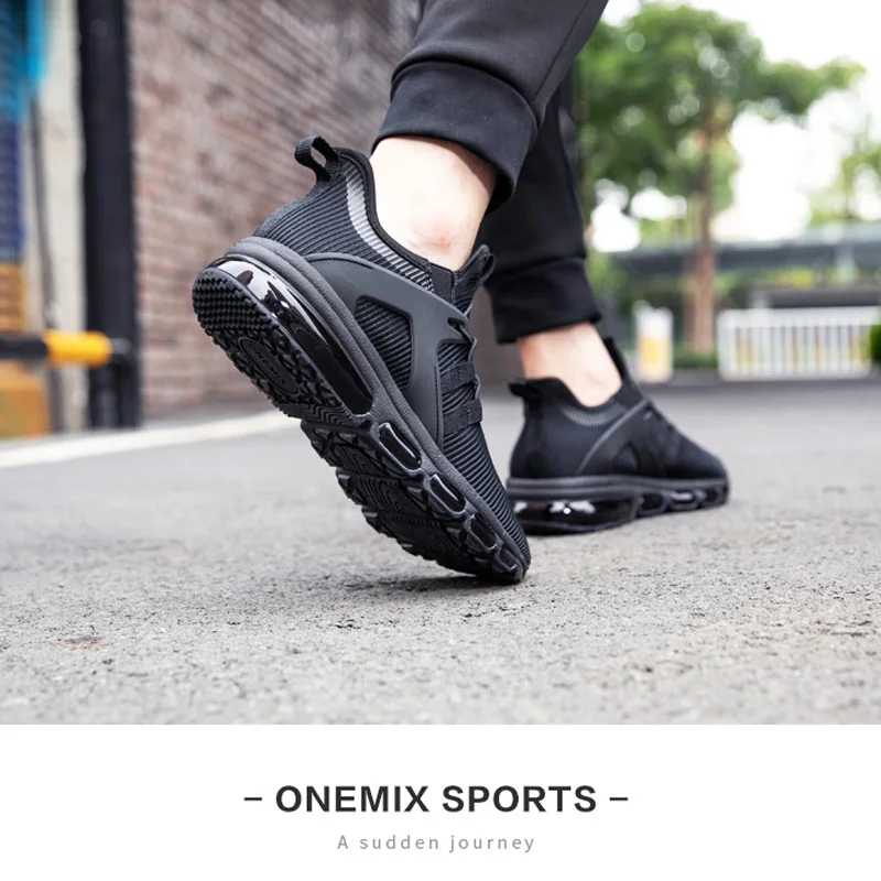 Мужская Спортивная обувь ONEMIX кроссовки для бега на открытом воздухе с