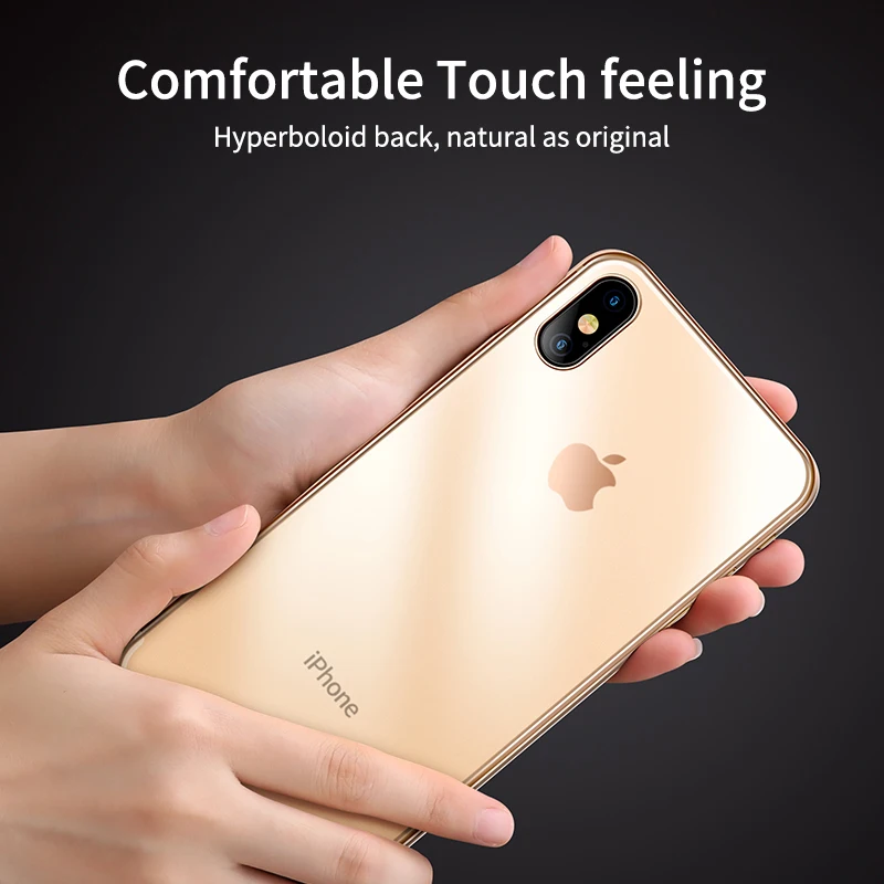 IHaitun Роскошный Матовый Стеклянный чехол для iPhone 11 Pro Max XS MAX XR X Чехлы прозрачная