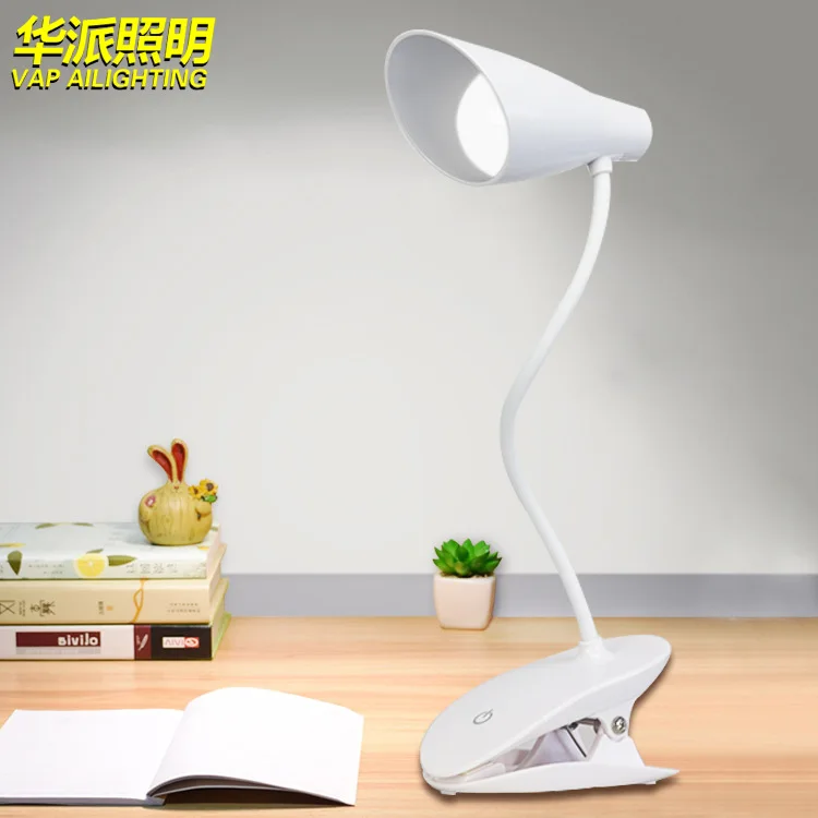 

Desk Lamps Adjustable intensity USB Rechargeable LED Desks Table Lamp Reading Light Touch Switch Desk Lamps