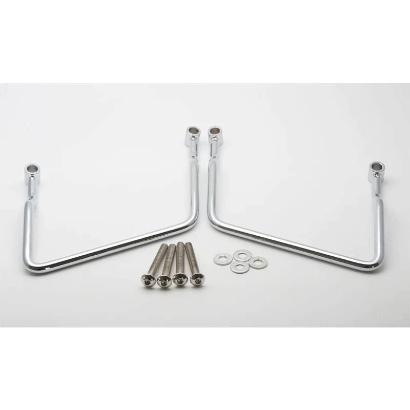 Metal 19cm Motorcycle Saddle bag Support Bar Mount Brackets For Honda