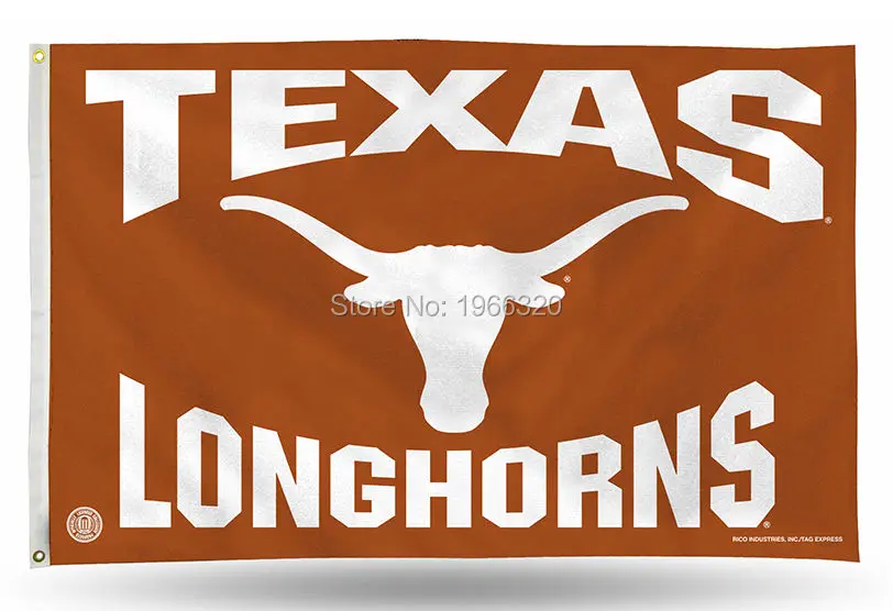 Техас Longhorns Баннер Флаг 3ft x 5ft | Дом и сад