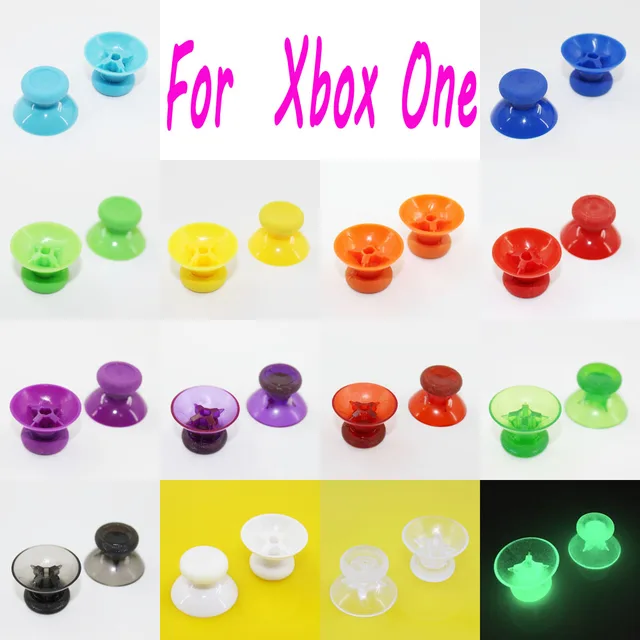 Cheap 100pcs Mix 14 Colors High Quality 3d analog stick module for Microsoft XBOX ONE 1 Controller analogue Thumbsticks joystick cap Cheap 100pcs Mix 14 Colors High Quality 3d analog stick module for Microsoft XBOX ONE 1 Controller analogue Thumbsticks joystick cap