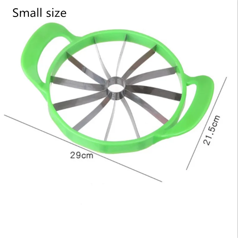 Кухоннные приборы креативный нож для арбуза дынерезка нож 410 нож для резки фруктов из нержавеющей стали - Цвет: 29x21.5cm