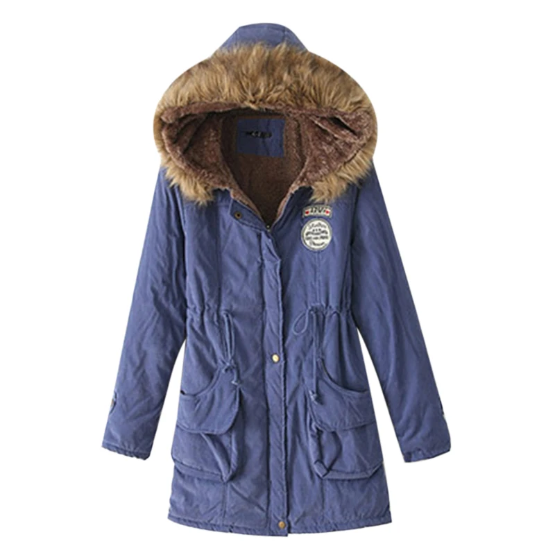 LASPERAL, новинка, женские парки, Женское зимнее пальто, утепленная хлопковая зимняя куртка, модная женская верхняя одежда, парки для женщин, зимняя - Цвет: color 7