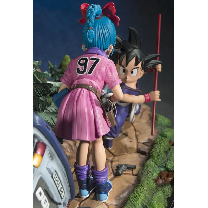 Dragon Ball DBZ Little GOKU Bulma первая коллекция 1/6 GK статуя из смолы фигурка Коллекционная модель игрушки G2392