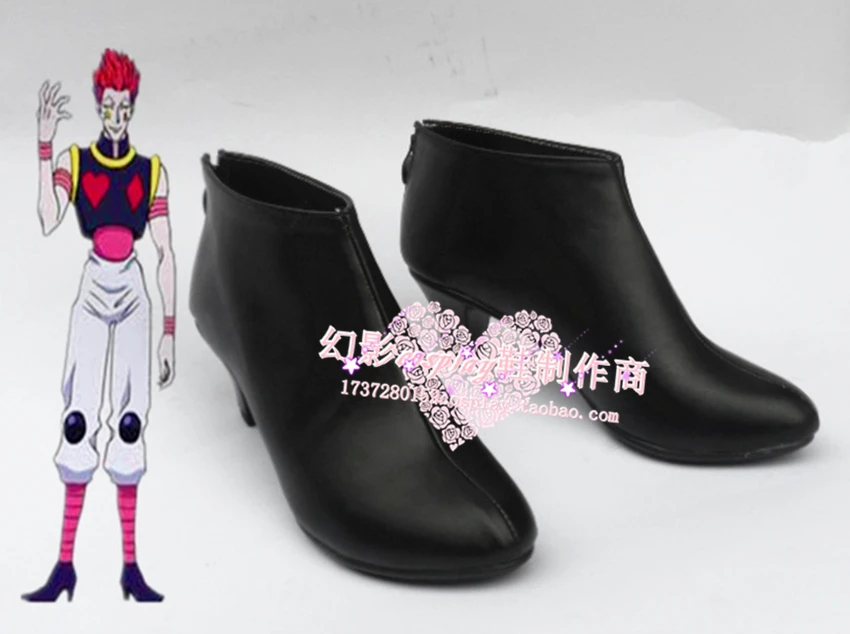 hunter x hunter Hyskoa Hisoka Cosplay Shoes Boots Custom Made|boots boots| boots cosplayboots hunter - AliExpress