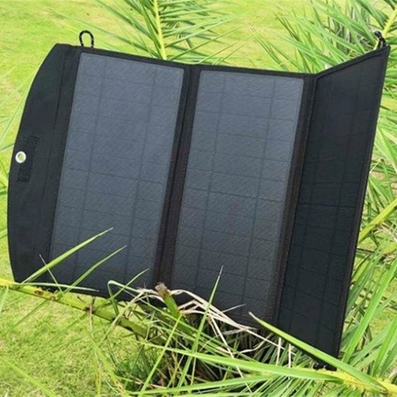 Солнечная зарядка KERNUAP 28 Вт sunpower двойной USB порт водонепроницаемая Складная