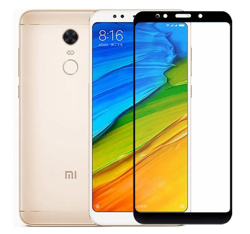 VOONGSON стекло для Xiaomi Redmi 5 Plus 5,9" Полное покрытие закаленное стекло для Xiaomi Redmi 5 5,7" Защитная пленка для экрана