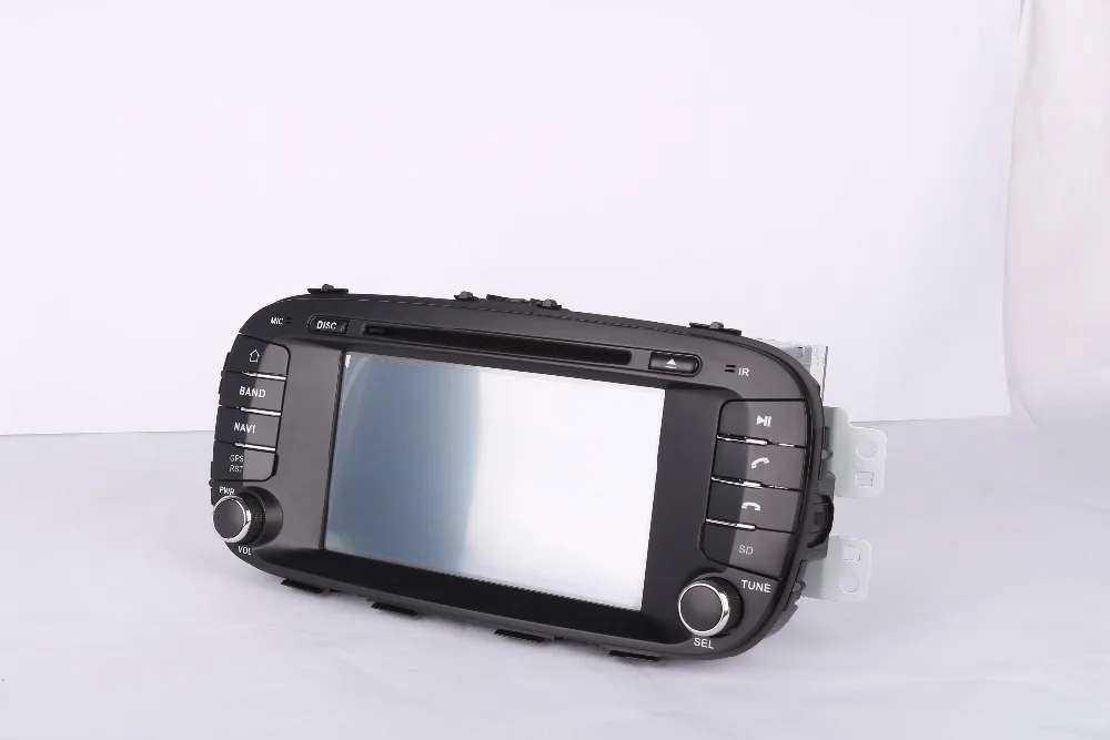 Discount AHHDMCL Car Multimedia Player DVD Stereo Audio Radio GPS Navigation For Kia Soul 2014 2015 2016 2017 2