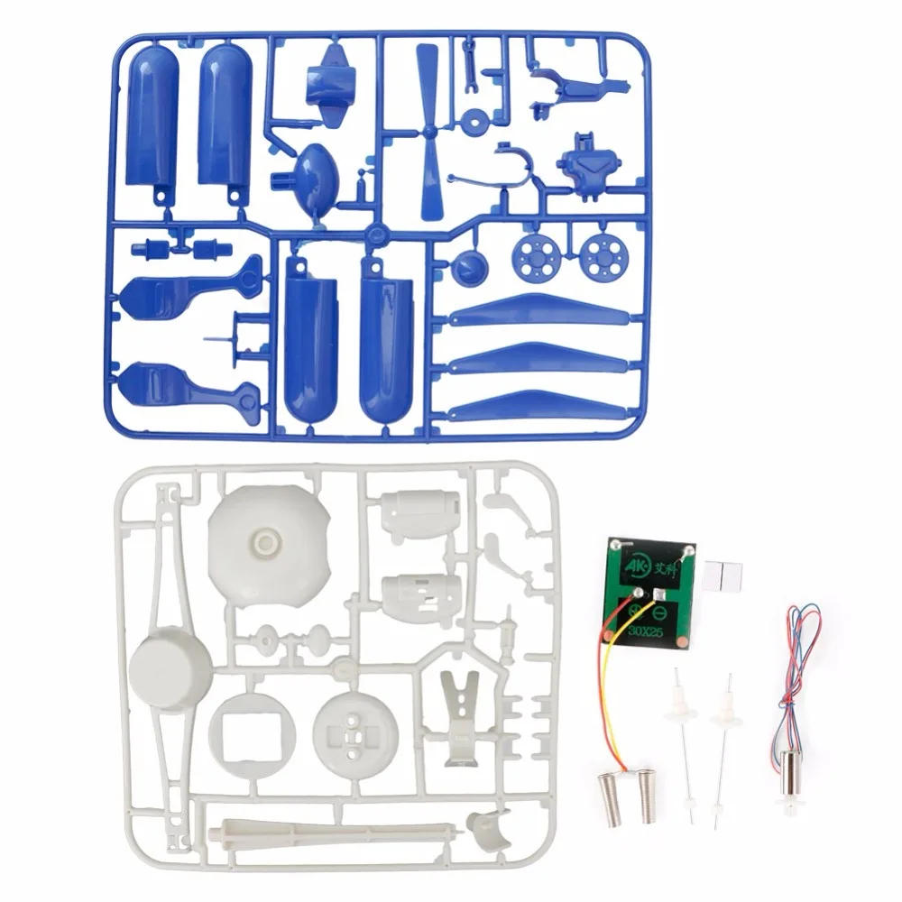 

6 IN 1 Solar Educational Robots Plane Kit DIY Children Kids Creative Funny Toy Child Gift