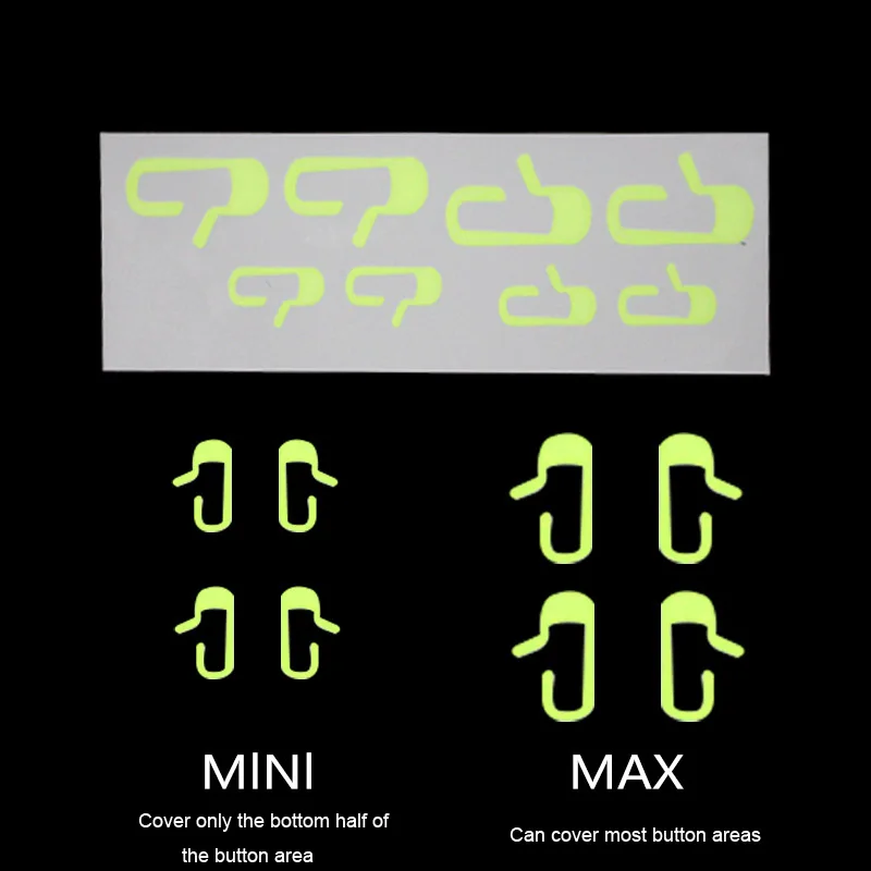 

8pcs/sets Car Stickers for Tesla MODEL 3 Night Light Door Opening Pointed Car Stickers and Decals Car Styling Accessories