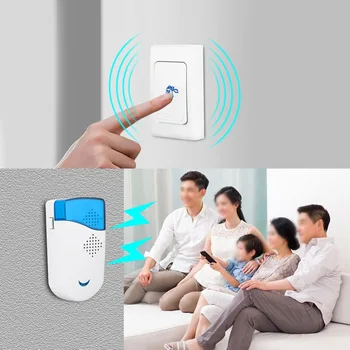 

Durable Wireless Doorbell for Home Office Warehouse Hotel