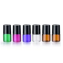 50 x 1ml 2ml Mini roll on roller bottles for essential oil roll-on refillable perfume bottle deodorant container with black lid 50 x 1ml 2ml Mini roll on roller bottles for essential oil roll-on refillable perfume bottle deodorant container with black lid