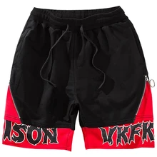 Новое поступление модные сверхбольшие мужские свободные Шорты повседневные с высокой эластичной талией хлопковые высококачественные большие размеры 2XL-5XL 6XL 7XL8XL