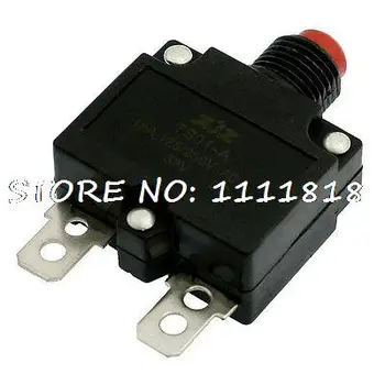 

DC 32V Red Push Button Air Compressor Circuit Breaker Overload Protector 15A