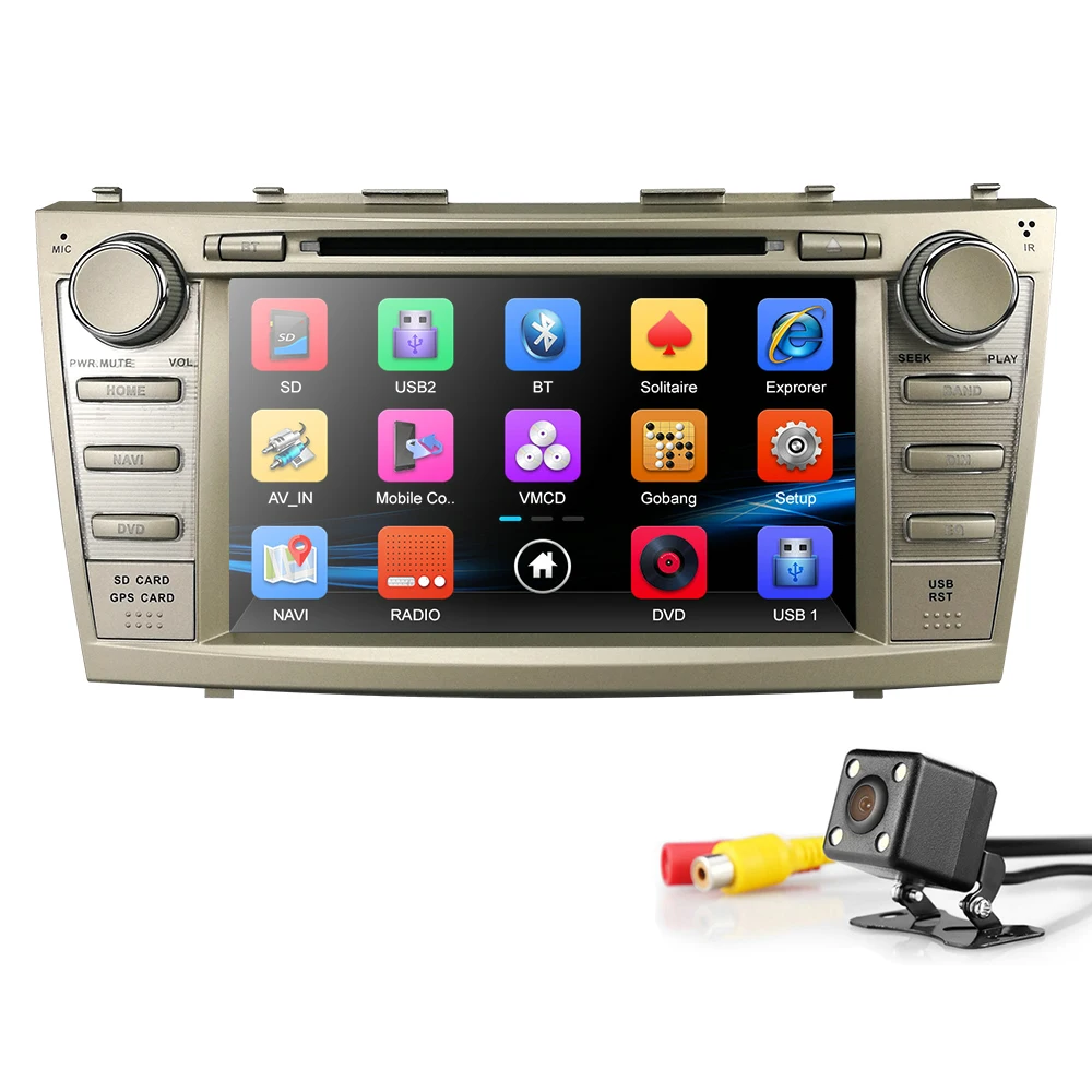 Top For TOYOTA Camry 2007 2008 2009 2010 2011 8 inch Indash CAR DVD Player GPS Navigation Navi DAB+ TPMS Bluetooth HD Touch CAM MAP 2 Top For TOYOTA Camry 2007 2008 2009 2010 2011 8 inch Indash CAR DVD Player GPS Navigation Navi DAB+ TPMS Bluetooth HD Touch CAM MAP 2