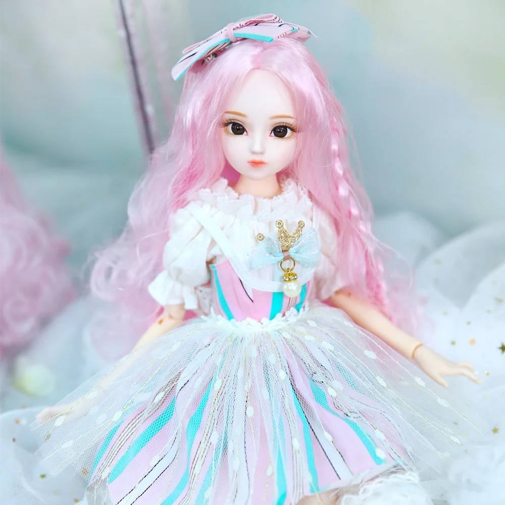 Дневник королева 1/4 BJD кукла шарнирное тело Аманда с макияжем включает одежду