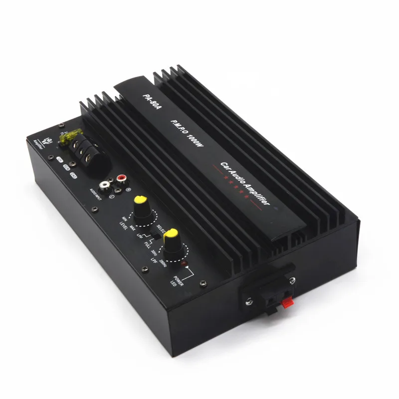 Us 27 59 11 Off Pa 80a 12v 1000w High Power Car Stereo Subwoofer Amplifier Board With Installation Box For 8 12 Inch Speaker Subwoofer Amplifier