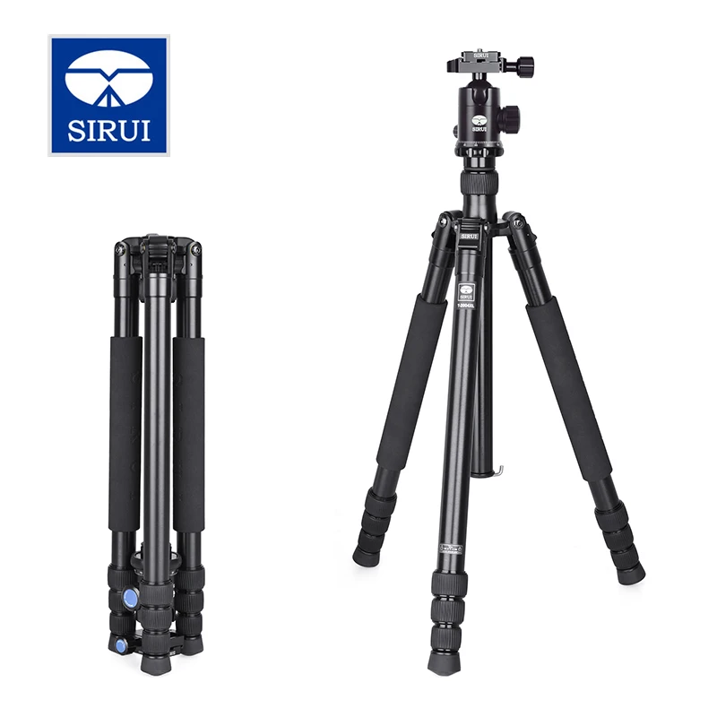 

Sirui DHL Professional Tripod Stand Kit For Digital SLR Cameras Alu 3 Legs Travel Stand Handheld 3KG 1715mm High T2004XL+E20