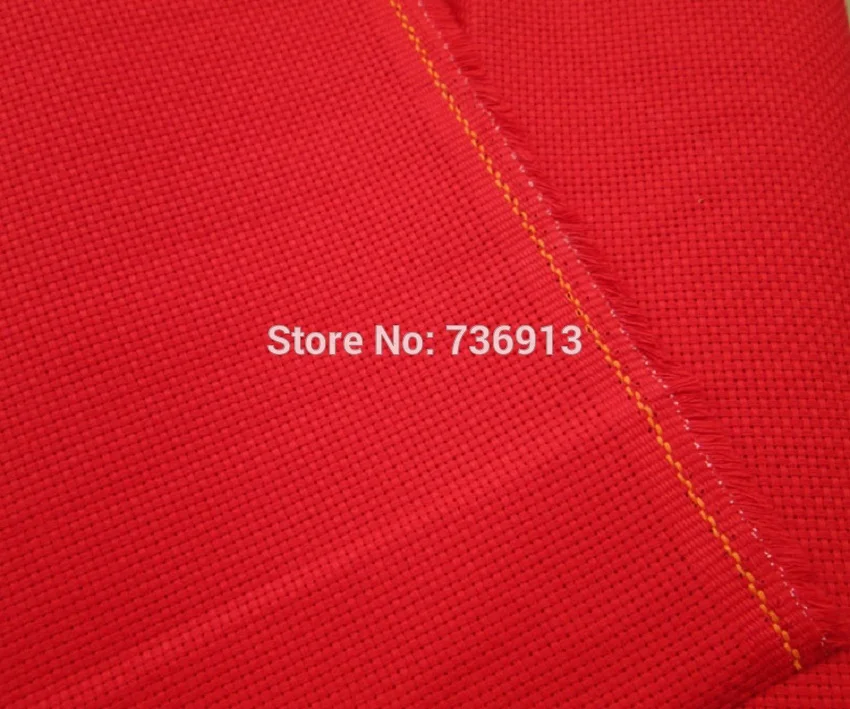 Red 18CT 16CT 14CT 11CT 9CT Cross Stitch Aida Cloth / Embroidery Aida
