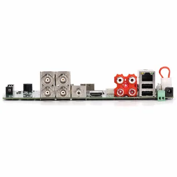 AHD CVI TVI IP CVBS 5 in1 4CH 4MP DVR board Hybird NVR XMEYE APP ONVIF Surveillance CCTV DVR Main board For IP Analog Camera