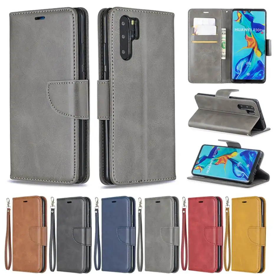 

PU Leather Flip Case for Huawei P30 P20 P10 Pro Mate 20 10 Lite P Smart Plus Z Y5 Y6 Y7 2019 Y9 2018 Honor 8X 8C 8A Phone Case