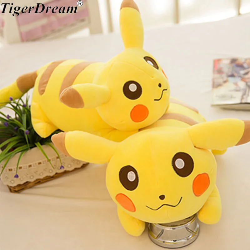 

50cm Soft Pikachu Plush Toy Cute Big Eyes Dolls For Children Toy High Quality Down Cotton Brinquedos Kids Gift