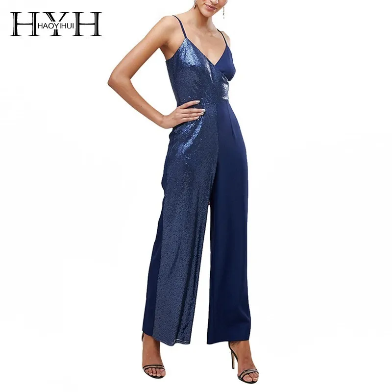 navy blue jumpsuit womens