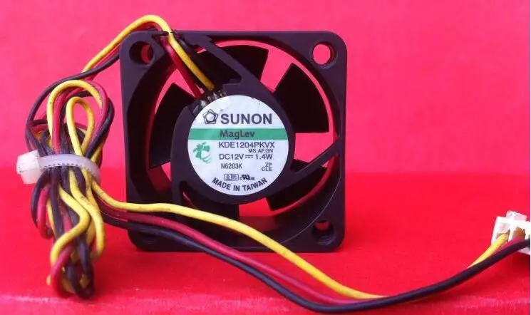 Original  KDE1204PKVX  12V  1.4W 4020 Cooling fan 5015 4010 4020 12v