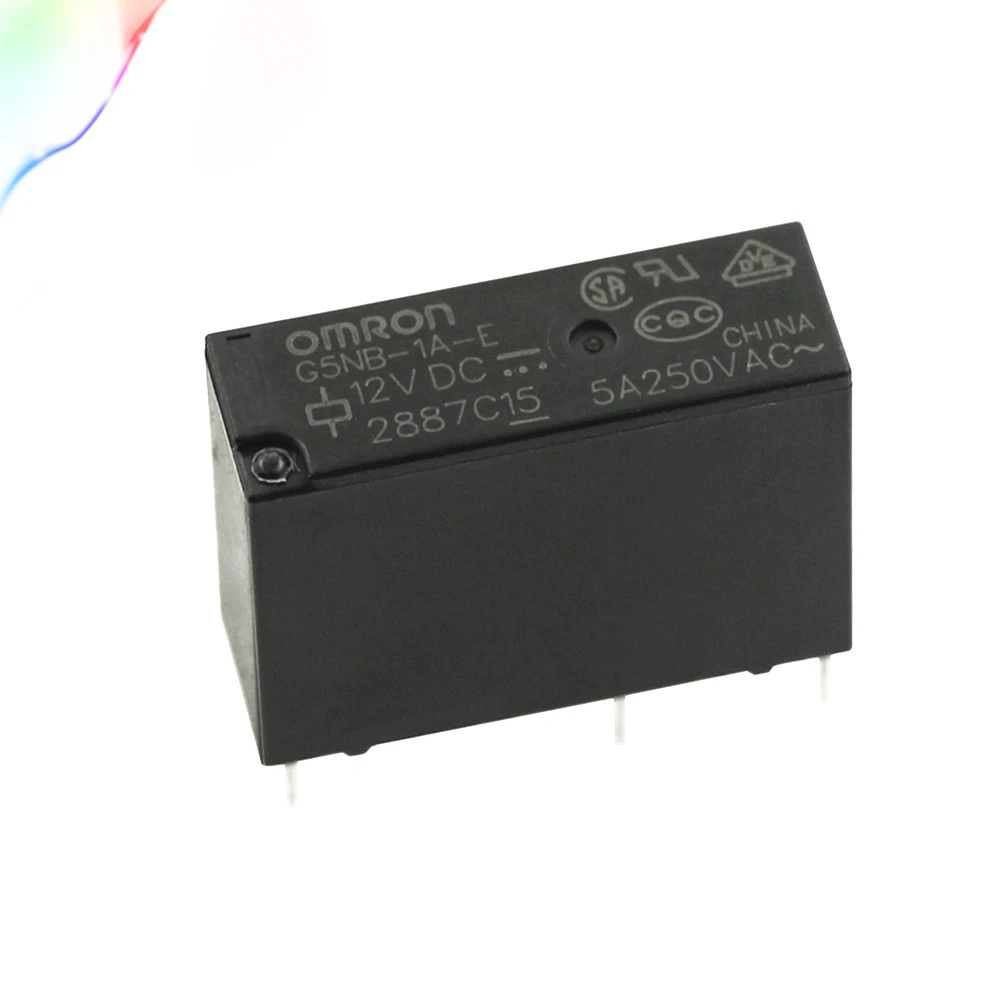 5 шт. 5 В, 12 В, 24 В постоянного тока, силовые G5NB-1A-E-5VDC 12VDC 24VDC 5A 250VAC 4PIN