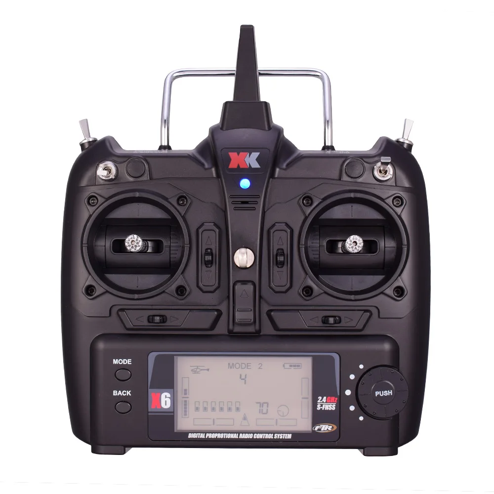 Wltoys XK AS350 K123 6 канальный 3D 6G игрушка с дистанционным управлением Φ RTF передатчиком