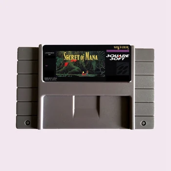 

Save File Secret Of Mana NTSC 16 Big Gray Game Card For USA Version Game Player